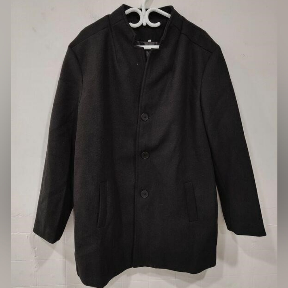 Vintage Wool Blend Coat- 80s look
